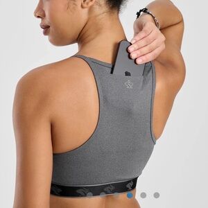 Rabbit Strappy Pocket Bra - Women’s Small, Charcoal Gray